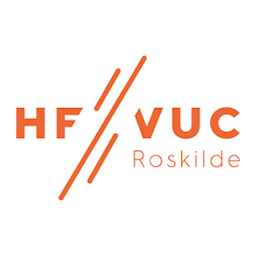 Hf og VUC Roskilde logo