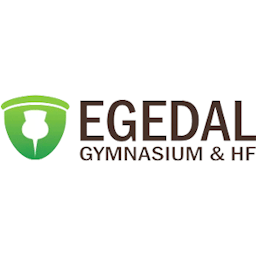 Egedal Gymnasium og HF logo